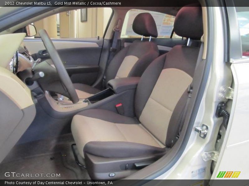 Gold Mist Metallic / Cocoa/Cashmere 2012 Chevrolet Malibu LS