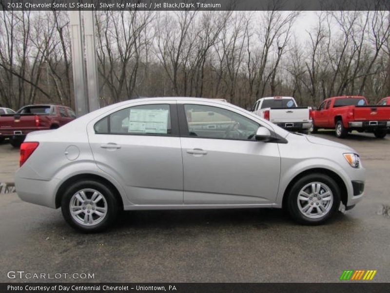  2012 Sonic LS Sedan Silver Ice Metallic