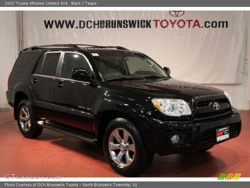 Black / Taupe 2007 Toyota 4Runner Limited 4x4