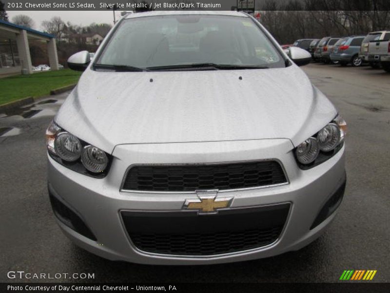  2012 Sonic LS Sedan Silver Ice Metallic