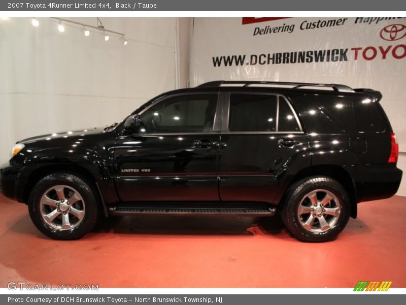 Black / Taupe 2007 Toyota 4Runner Limited 4x4