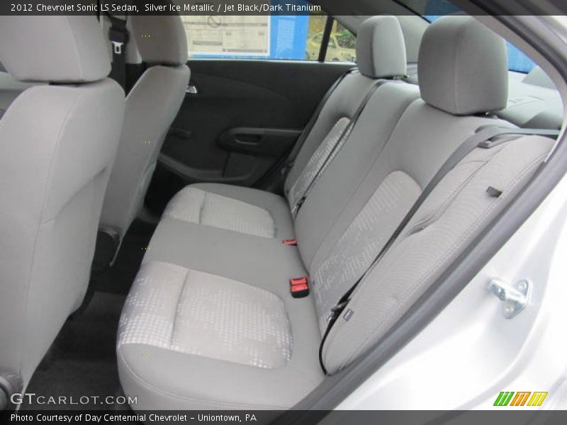  2012 Sonic LS Sedan Jet Black/Dark Titanium Interior