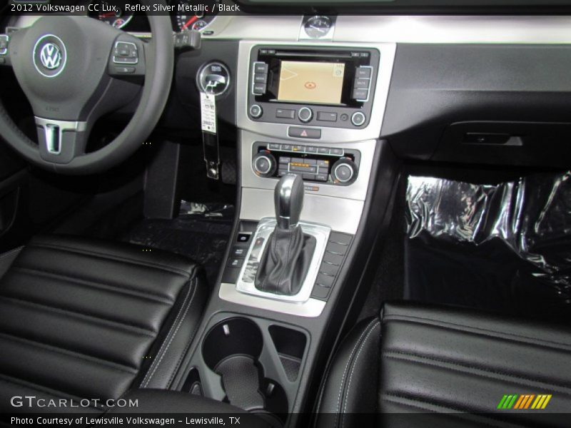 Reflex Silver Metallic / Black 2012 Volkswagen CC Lux
