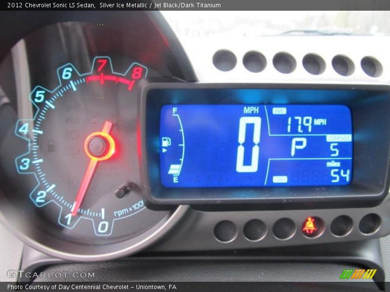  2012 Sonic LS Sedan LS Sedan Gauges