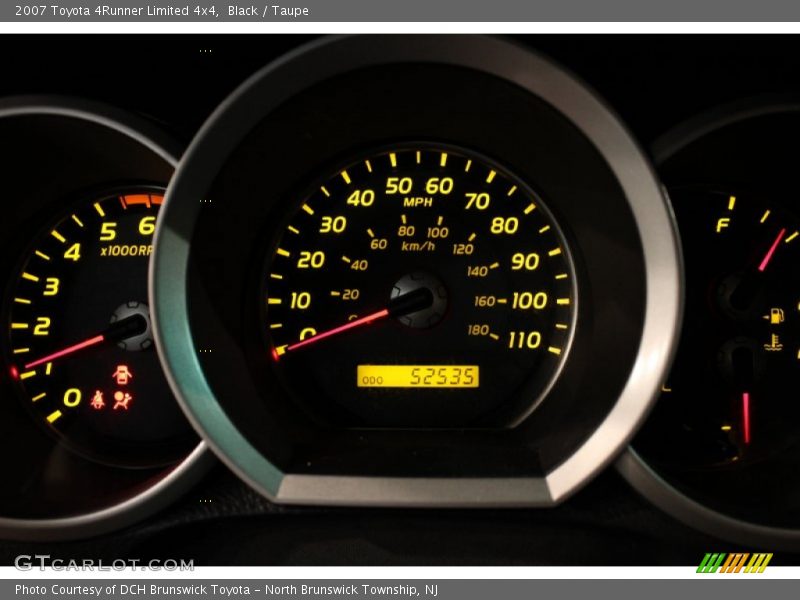 Black / Taupe 2007 Toyota 4Runner Limited 4x4