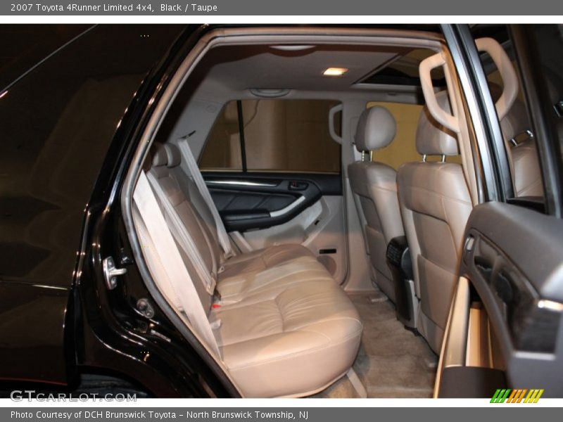 Black / Taupe 2007 Toyota 4Runner Limited 4x4