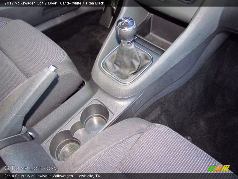 Candy White / Titan Black 2012 Volkswagen Golf 2 Door