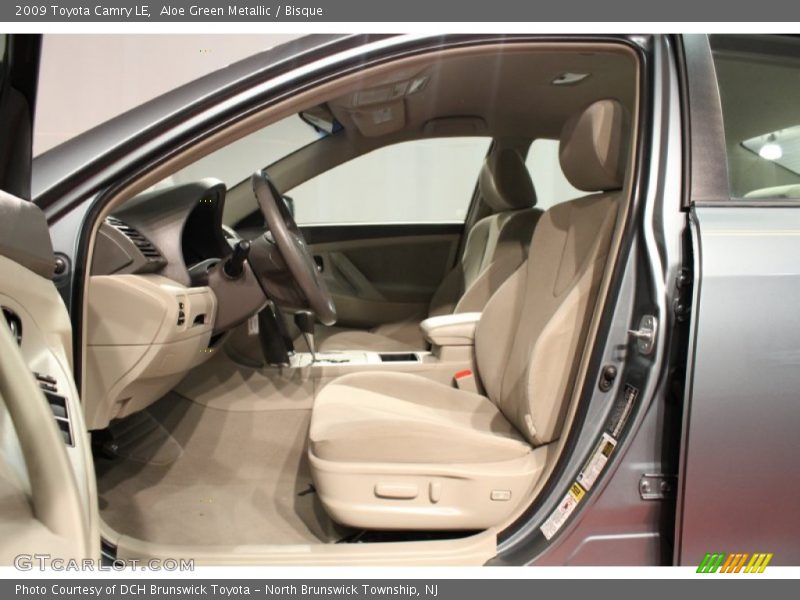 Aloe Green Metallic / Bisque 2009 Toyota Camry LE