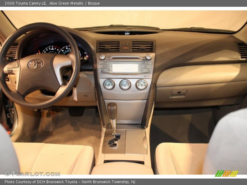 Aloe Green Metallic / Bisque 2009 Toyota Camry LE