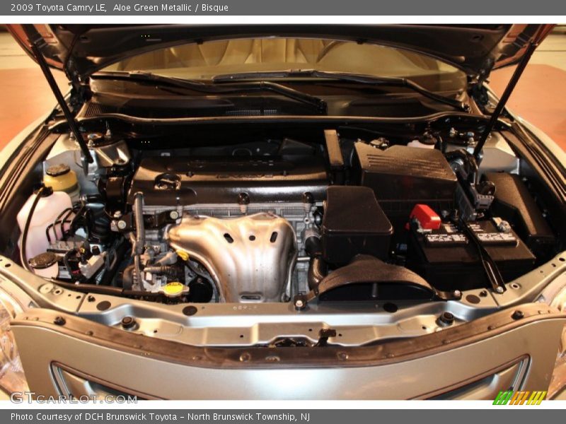 Aloe Green Metallic / Bisque 2009 Toyota Camry LE
