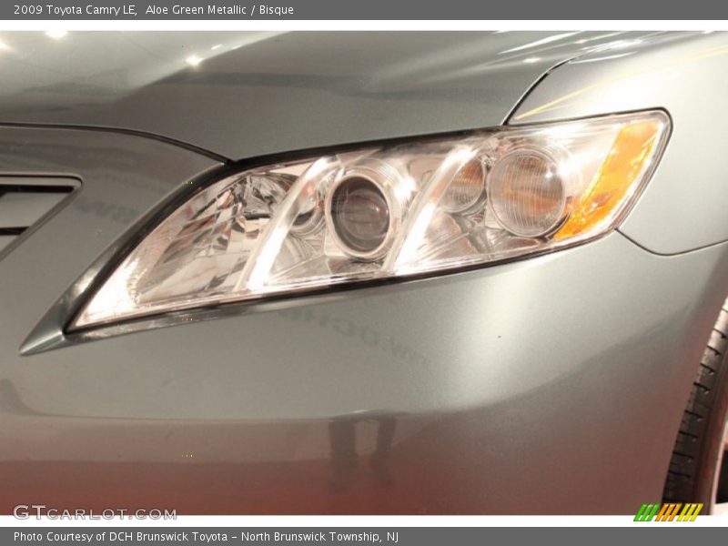Aloe Green Metallic / Bisque 2009 Toyota Camry LE