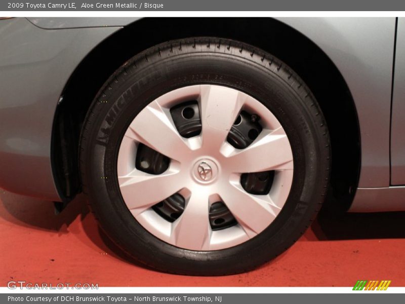 Aloe Green Metallic / Bisque 2009 Toyota Camry LE