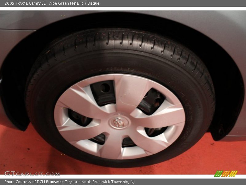 Aloe Green Metallic / Bisque 2009 Toyota Camry LE