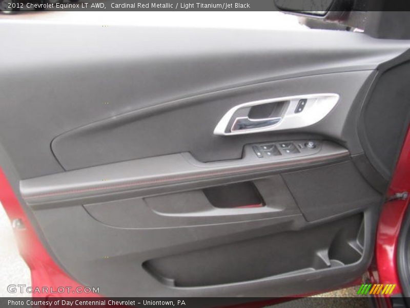 Cardinal Red Metallic / Light Titanium/Jet Black 2012 Chevrolet Equinox LT AWD