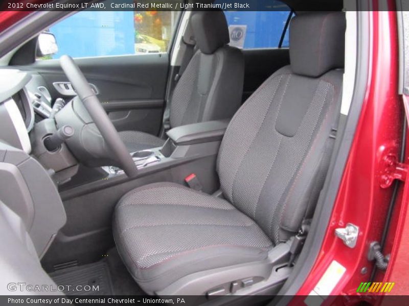 Cardinal Red Metallic / Light Titanium/Jet Black 2012 Chevrolet Equinox LT AWD