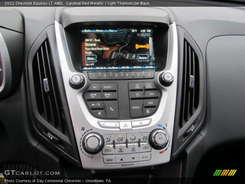 Cardinal Red Metallic / Light Titanium/Jet Black 2012 Chevrolet Equinox LT AWD