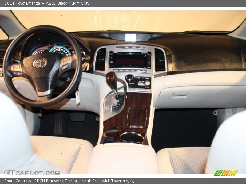 Black / Light Gray 2011 Toyota Venza I4 AWD