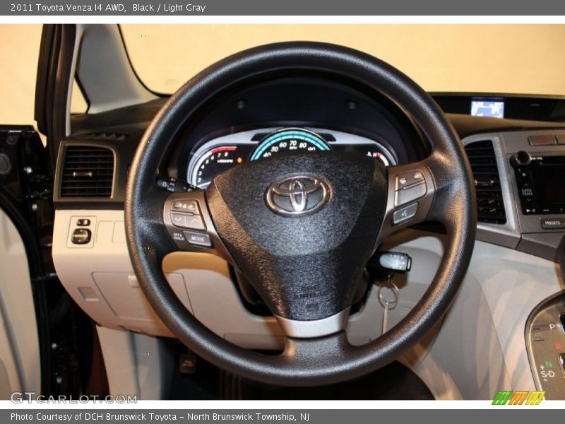 Black / Light Gray 2011 Toyota Venza I4 AWD