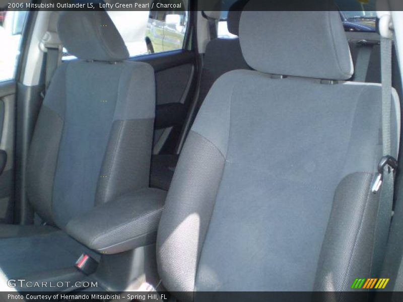 Lofty Green Pearl / Charcoal 2006 Mitsubishi Outlander LS