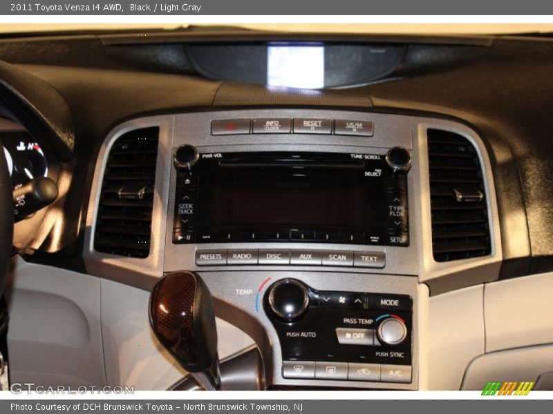 Black / Light Gray 2011 Toyota Venza I4 AWD