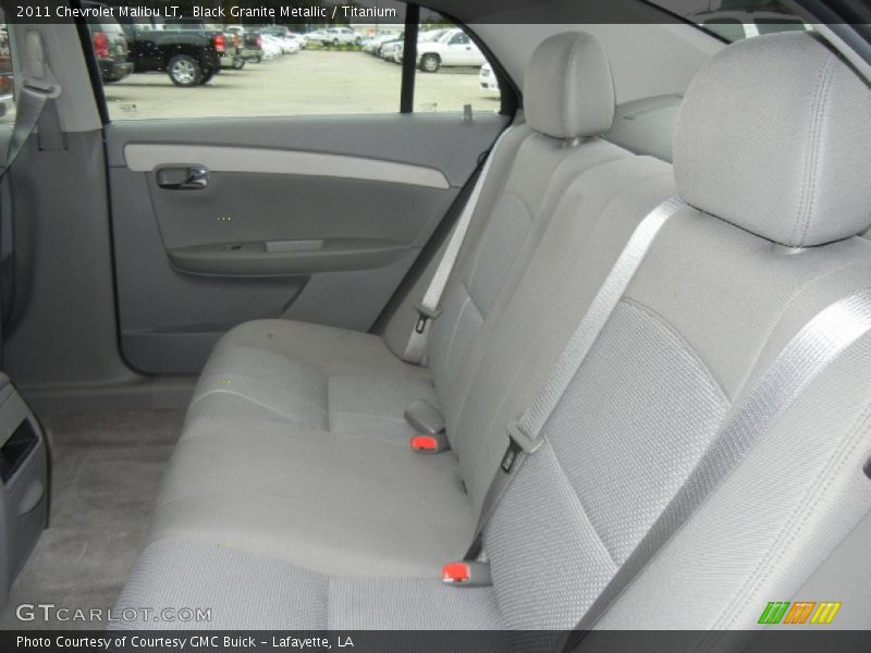 Black Granite Metallic / Titanium 2011 Chevrolet Malibu LT