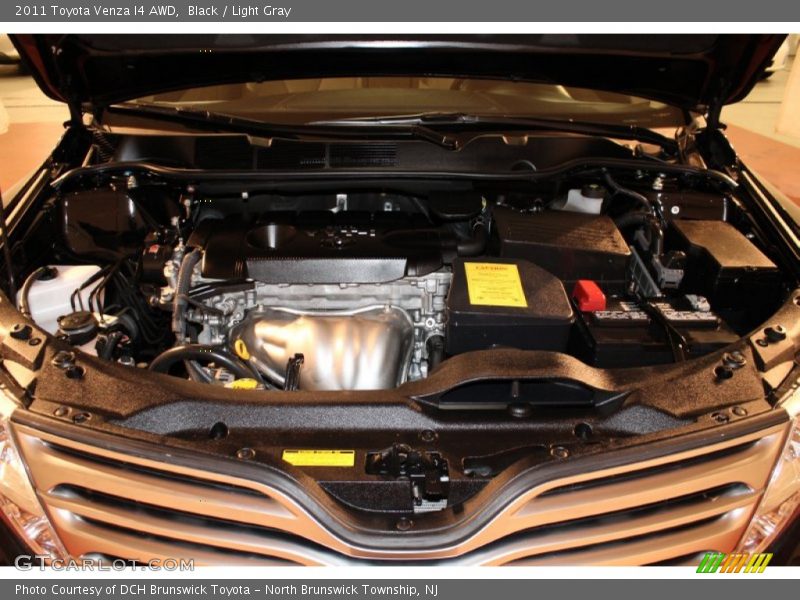 Black / Light Gray 2011 Toyota Venza I4 AWD