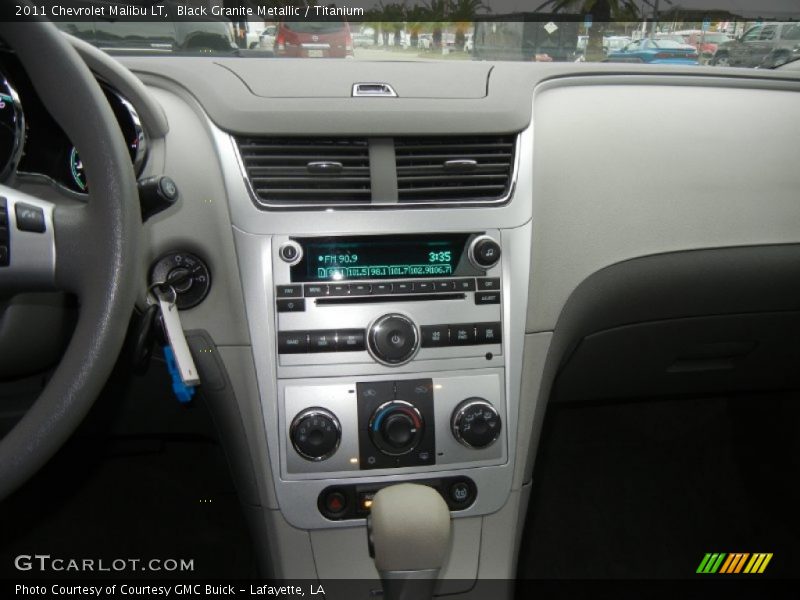 Black Granite Metallic / Titanium 2011 Chevrolet Malibu LT