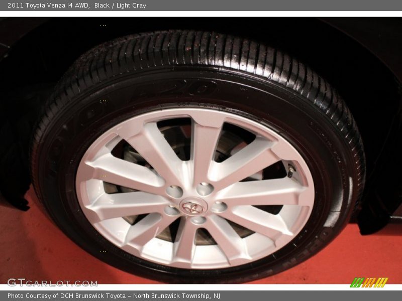 Black / Light Gray 2011 Toyota Venza I4 AWD
