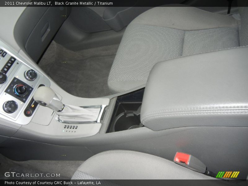 Black Granite Metallic / Titanium 2011 Chevrolet Malibu LT