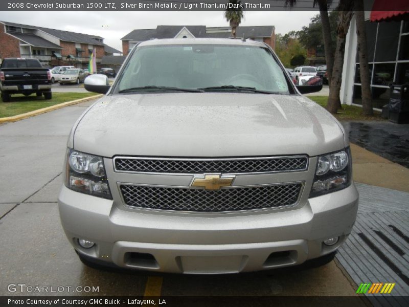 Silver Birch Metallic / Light Titanium/Dark Titanium 2008 Chevrolet Suburban 1500 LTZ