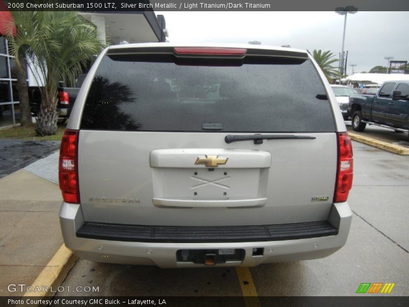 Silver Birch Metallic / Light Titanium/Dark Titanium 2008 Chevrolet Suburban 1500 LTZ
