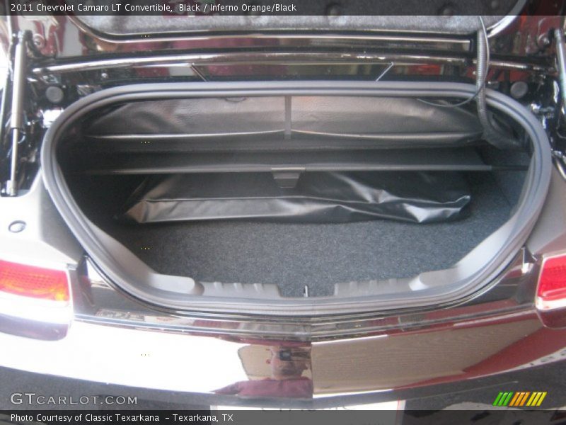 Black / Inferno Orange/Black 2011 Chevrolet Camaro LT Convertible