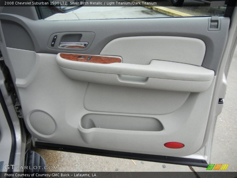 Silver Birch Metallic / Light Titanium/Dark Titanium 2008 Chevrolet Suburban 1500 LTZ