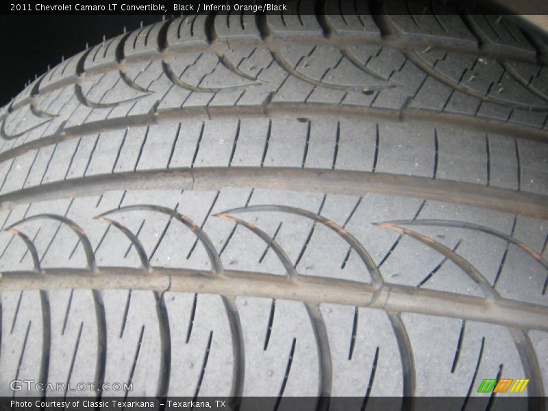 Black / Inferno Orange/Black 2011 Chevrolet Camaro LT Convertible