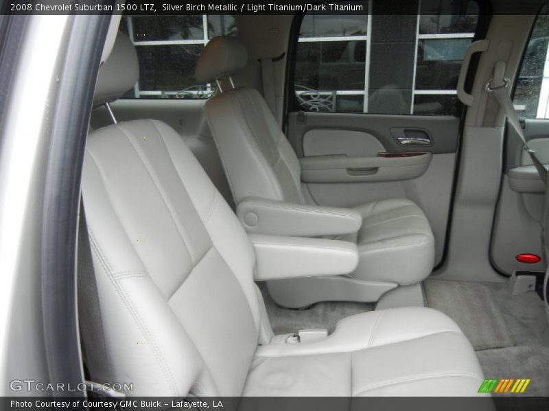 Silver Birch Metallic / Light Titanium/Dark Titanium 2008 Chevrolet Suburban 1500 LTZ