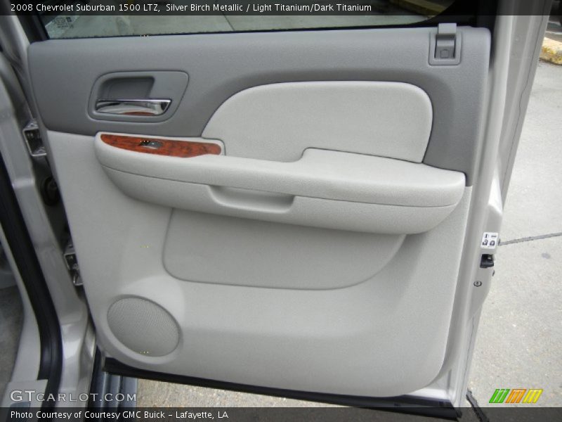 Silver Birch Metallic / Light Titanium/Dark Titanium 2008 Chevrolet Suburban 1500 LTZ