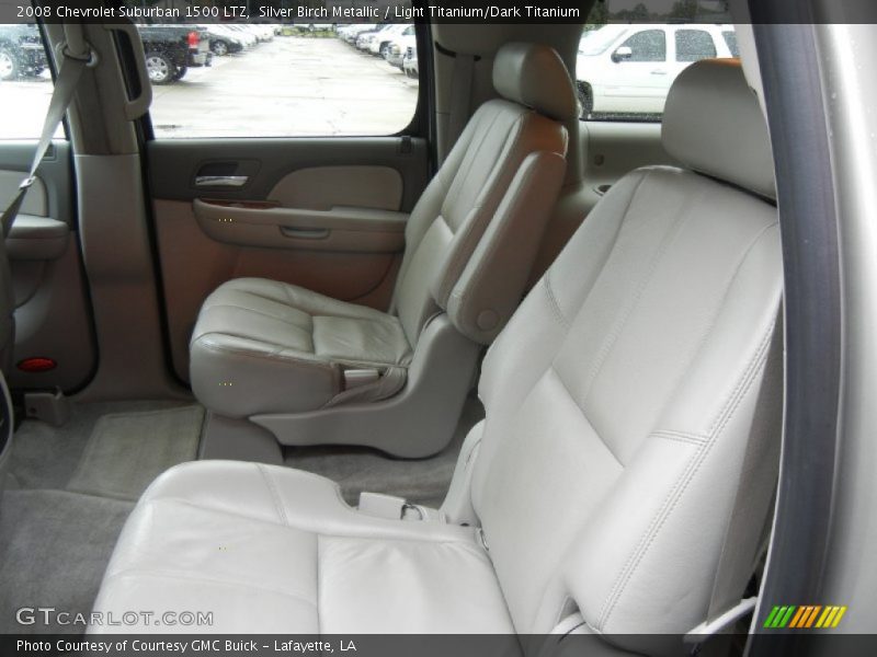 Silver Birch Metallic / Light Titanium/Dark Titanium 2008 Chevrolet Suburban 1500 LTZ