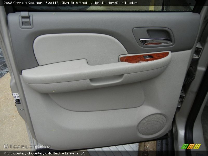 Silver Birch Metallic / Light Titanium/Dark Titanium 2008 Chevrolet Suburban 1500 LTZ