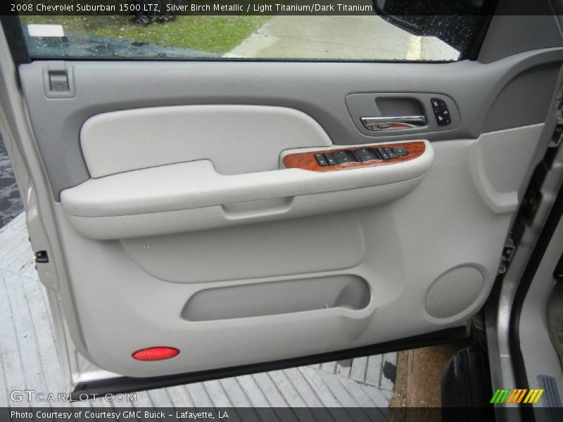 Silver Birch Metallic / Light Titanium/Dark Titanium 2008 Chevrolet Suburban 1500 LTZ