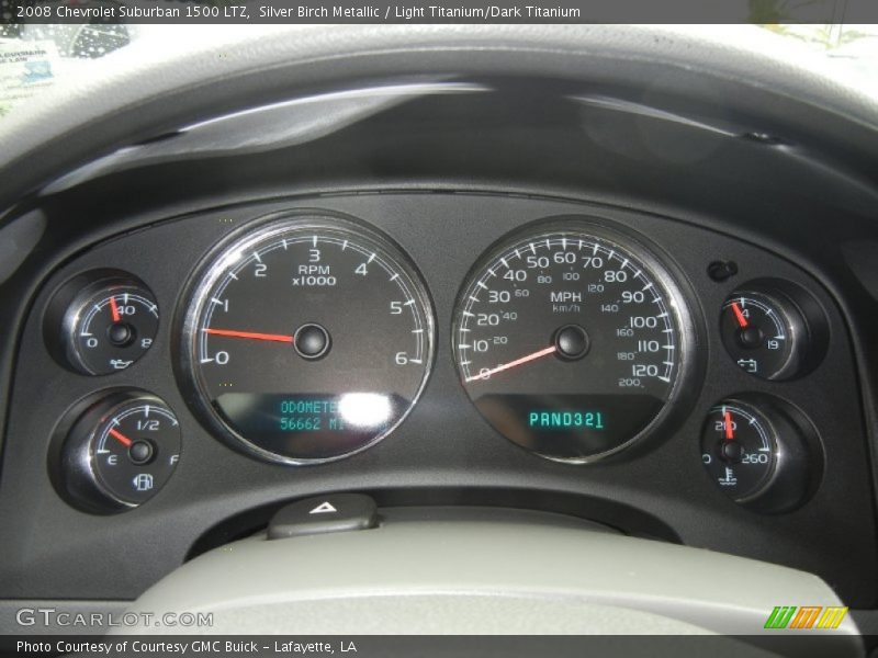  2008 Suburban 1500 LTZ 1500 LTZ Gauges