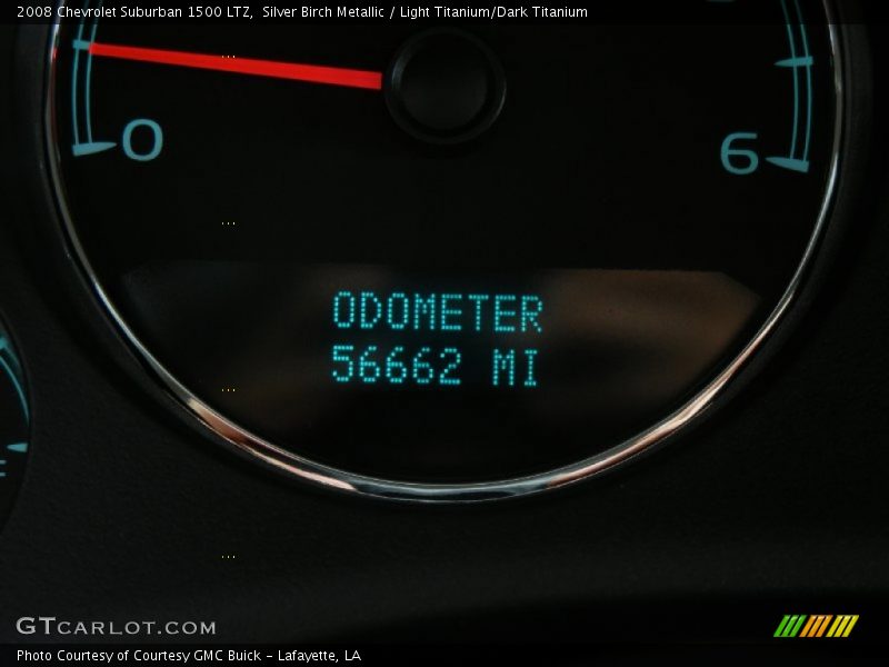 Silver Birch Metallic / Light Titanium/Dark Titanium 2008 Chevrolet Suburban 1500 LTZ
