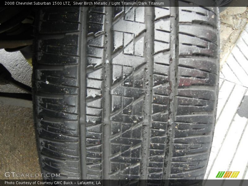 Silver Birch Metallic / Light Titanium/Dark Titanium 2008 Chevrolet Suburban 1500 LTZ