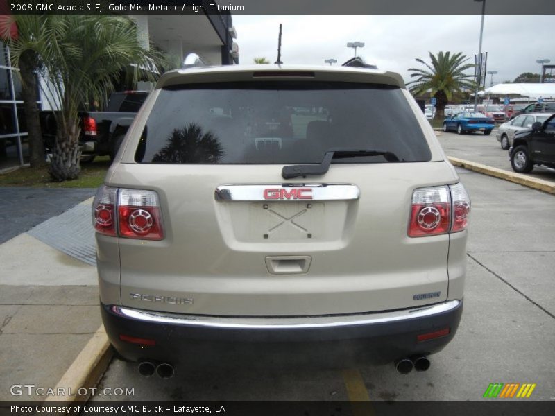 Gold Mist Metallic / Light Titanium 2008 GMC Acadia SLE