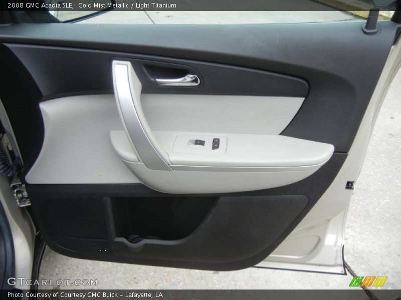 Gold Mist Metallic / Light Titanium 2008 GMC Acadia SLE