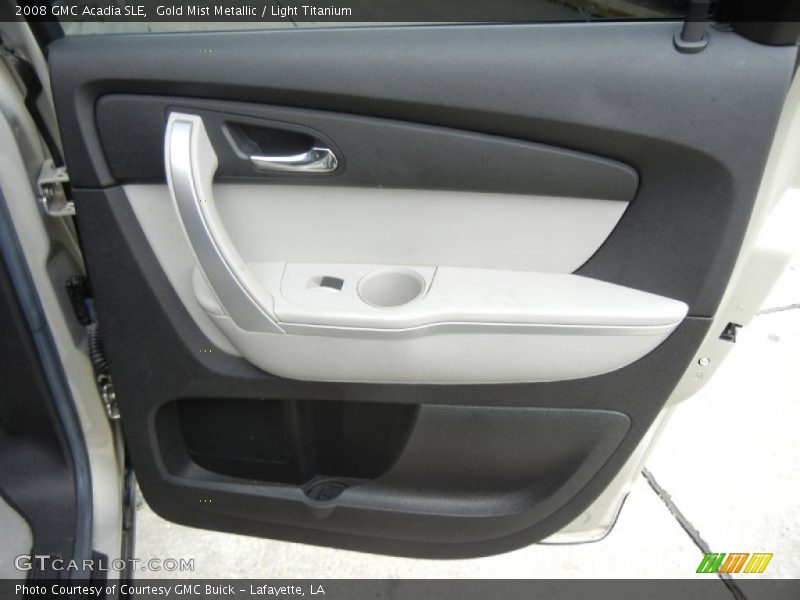 Gold Mist Metallic / Light Titanium 2008 GMC Acadia SLE