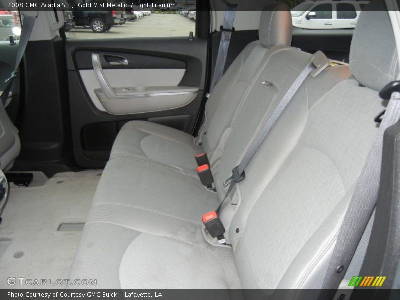 Gold Mist Metallic / Light Titanium 2008 GMC Acadia SLE