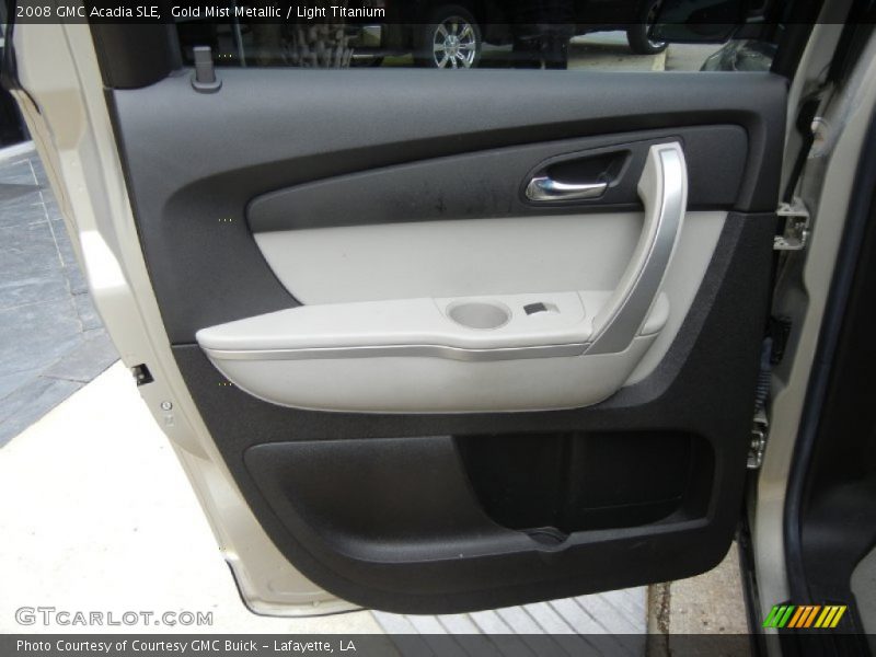 Gold Mist Metallic / Light Titanium 2008 GMC Acadia SLE