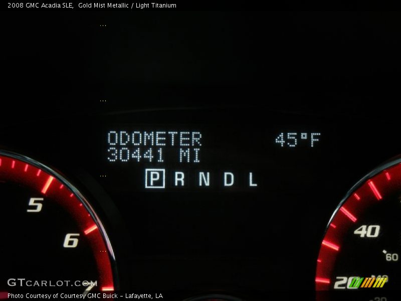 Gold Mist Metallic / Light Titanium 2008 GMC Acadia SLE
