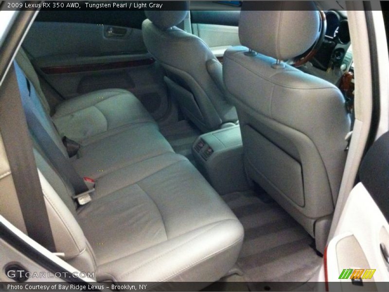 Tungsten Pearl / Light Gray 2009 Lexus RX 350 AWD