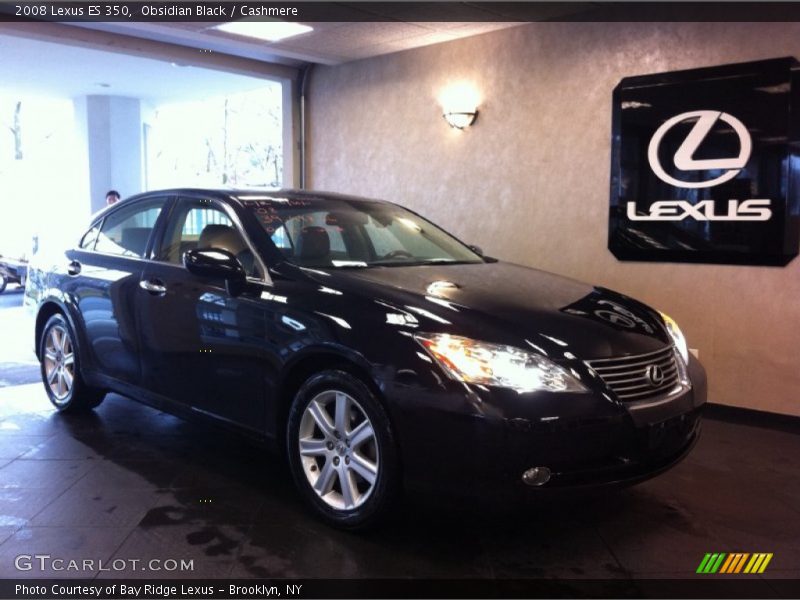 Obsidian Black / Cashmere 2008 Lexus ES 350